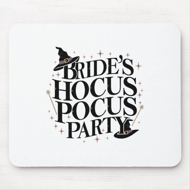 Hocus Pocus Party Bachelorette Halloween 1 Mousepad (Vorne)