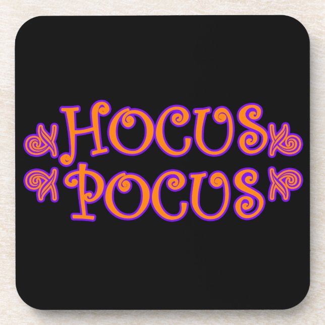 Hocus Pocus Untersetzer (Vorderseite)