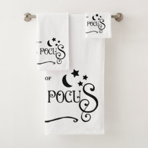 Hocus Pocus Whimsy - Reiten Sie die zauberhafte Br Badhandtuch Set