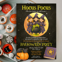 Hocus Pocus Witchy Kids Halloween-Party