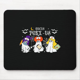 Hocus Poke-us Hexenmeister Halloween Medizinischer Mousepad