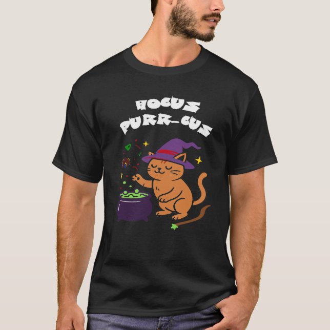 Hocus Purrcus T-Shirt (Vorderseite)