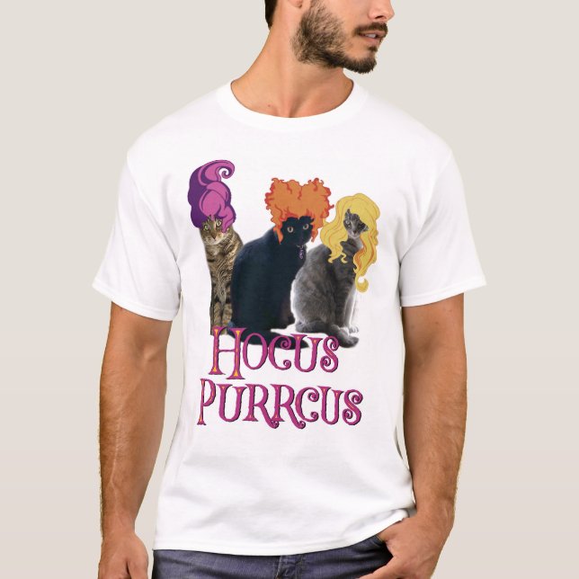 Hocus Purrcus T-Shirt (Vorderseite)