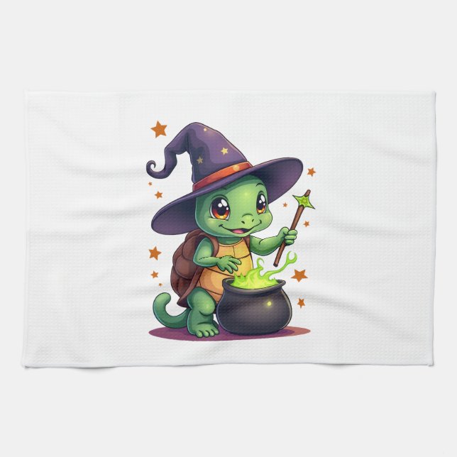 Hocus Shellcus Turtle Geschirrtuch (Horizontal)