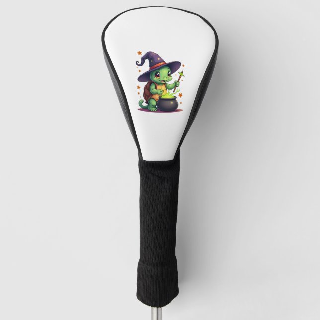 Hocus Shellcus Turtle Golf Headcover (Vorderseite)
