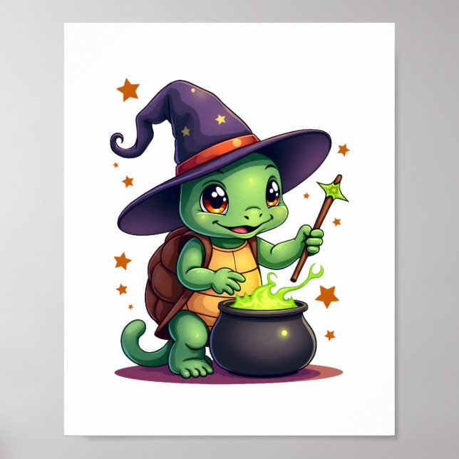 Hocus Shellcus Turtle Poster (Vorne)