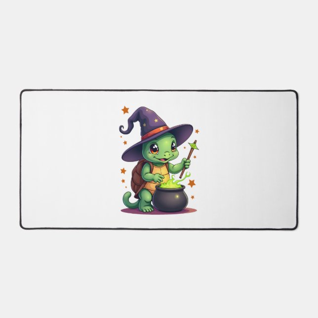 Hocus Shellcus Turtle Schreibtischunterlage (Vorderseite)