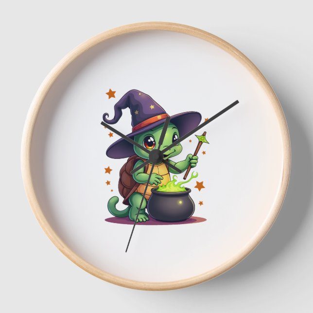 Hocus Shellcus Turtle Uhr (Vorderseite)