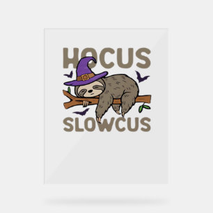 Hocus Slowcus Funny Halloween Sloth Classic T-Shir