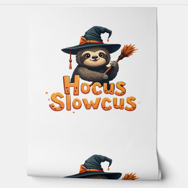 Hocus Slowcus Sloth liebt Halloween-Kostümtee E Tapete (Abrollen)
