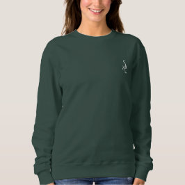 Hodag-Galerie-Logo-Sweatshirt Besticktes Sweatshirt