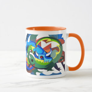 Hodags 8, Fun picasso inspiriert Hodag Moderne Kun Tasse