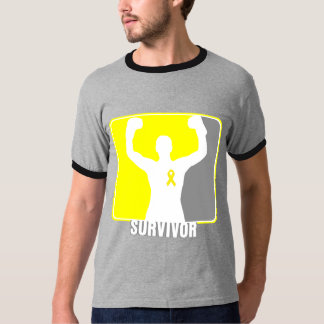 Hodenkrebs-gewinnender Überlebender T-Shirt