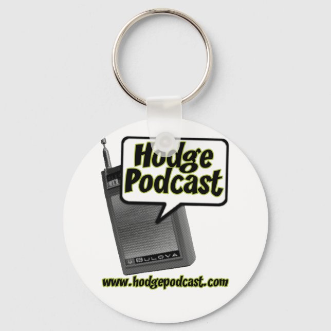 Hodgepodcast-Schlüsselanhänger Schlüsselanhänger (Vorderseite)