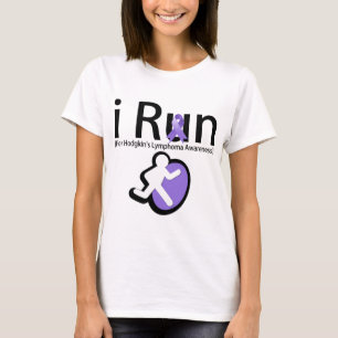 Hodgkins Lymphom-Bewusstsein, das ich laufen lasse T-Shirt