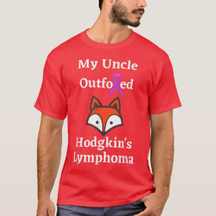 Hodgkins Lymphom Bewusstsein für Lover Cancer Surv T-Shirt