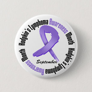 Hodgkins Lymphom-Bewusstseins-Monats-Schmutz-Band Button