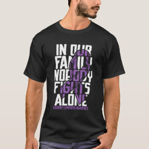 Hodgkins Lymphom Lila Familienhodgkin-Lymphom T-Shirt