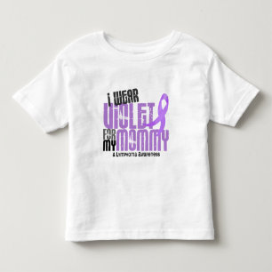 Hodgkins Lymphom trage ich Veilchen für meine Mam Kleinkind T-shirt
