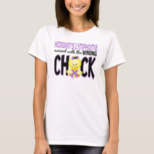 Hodgkins Lymphom verwirrt mit dem falschen Küken T-Shirt