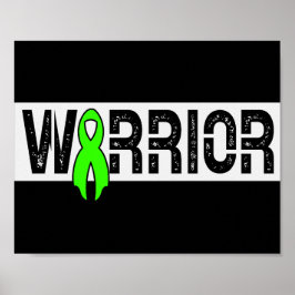 Hodgkins Lymphom Warrior Cancer Awareness Support Poster