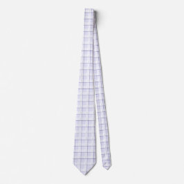 Hodgkin's Lymphoma Awareness Plaid Lavender Ribbon Krawatte