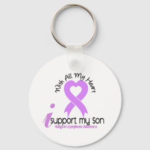 Hodgkins Lymphoma I support My Son Schlüsselanhänger