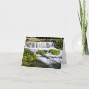 Hodgson Spring Falls Grußkarte Karte