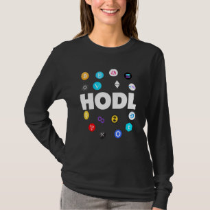 Hodl Bitcoin Ethereum Cardano Xrp Kryptowährung B T-Shirt