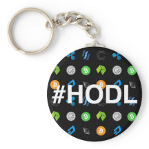 #HODL CryptoCurrency Themed Schlüsselanhänger