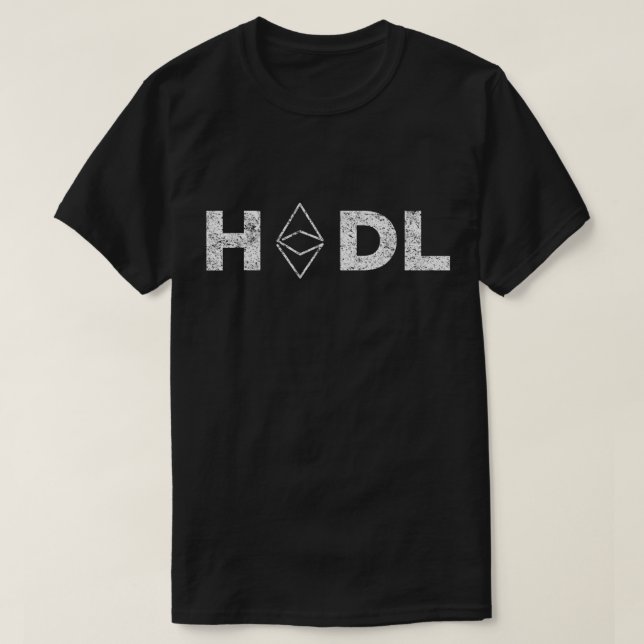HODL Ethereum Crypto Trader Shirt (Design vorne)