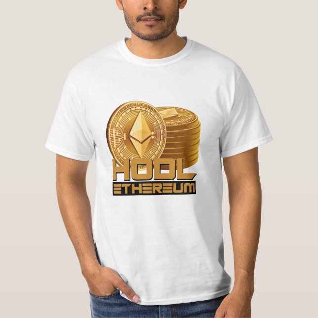 HODL Ethereum T-Shirt (Vorderseite)