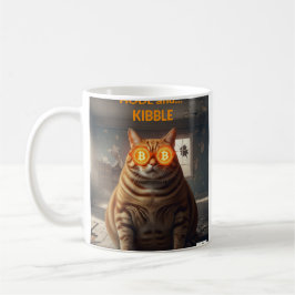 HODL & Kibble: Bitcoin Baron Cat Kaffeetasse