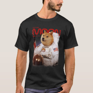 HODL SHIB zum Mondastronaut Shiba in Token Cr T-Shirt