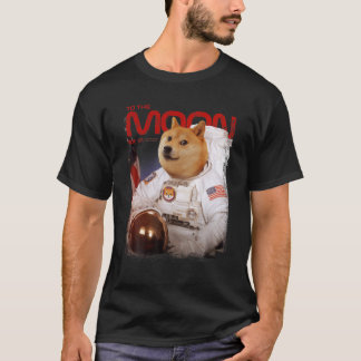 HODL SHIB zum Mondastronauten Shiba in Token Cr T-Shirt