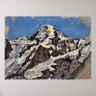 Hodler - Dort Monch 1914 Poster