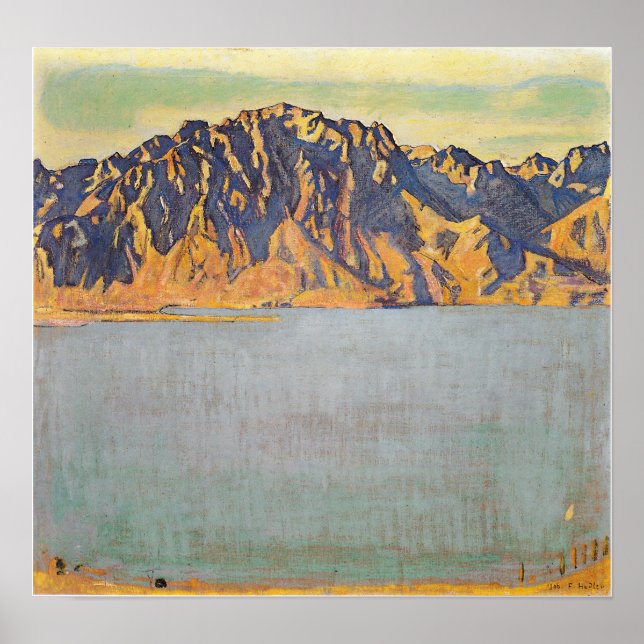 Hodler - The Grammont 1906 Poster (Vorne)