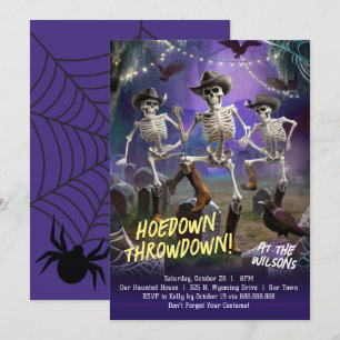 Hoedown Throwdown, Halloween Dance Party Einladung