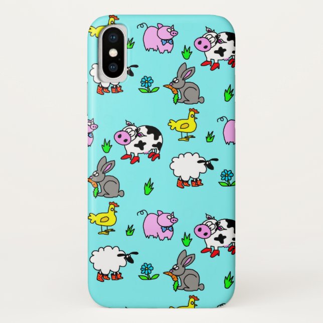 Hof Animal Cartoon Phone Case (Rückseite)