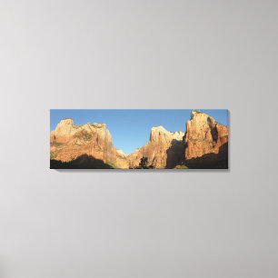 Hof der Patriarchen I im Zion National Park Leinwanddruck