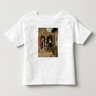 Hof eines Hauses in Delft, 1658 Kleinkind T-shirt