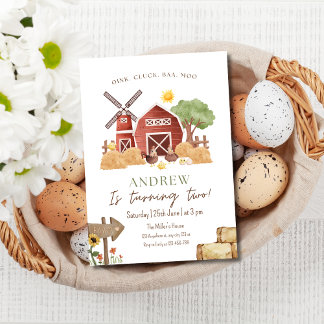 Hof Einladung zum Geburtstag, Barnyard Boys Geburt