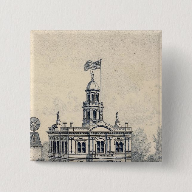 Hof, Fresno Button (Vorderseite)