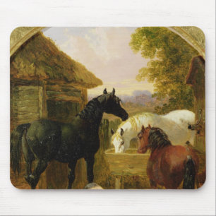 Hof-Szene Mousepad