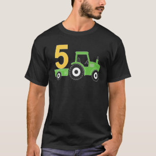 Hof Traktor 5th Birthday 5 Year Old Birthday Part T-Shirt