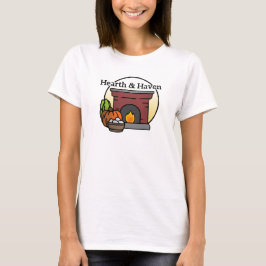 Hof und Hof - Logo für kleine Familienbetriebe T-Shirt