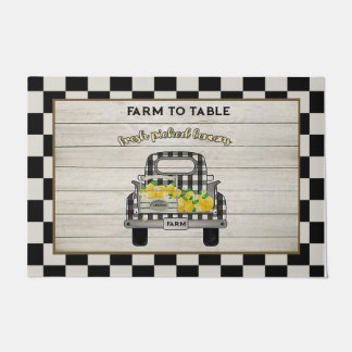 Hof zu Tafelmatte, Lemon Truck Doormat Fußmatte