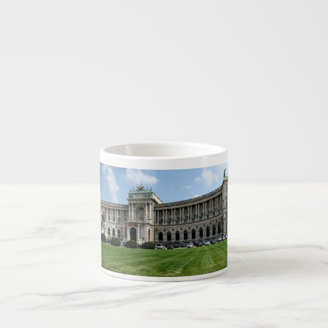 Hofburg Panorama Espressotasse (Vorderseite)
