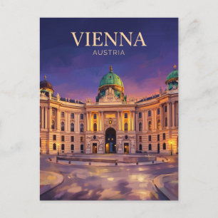 Hofburgpalast Österreich Postkarte