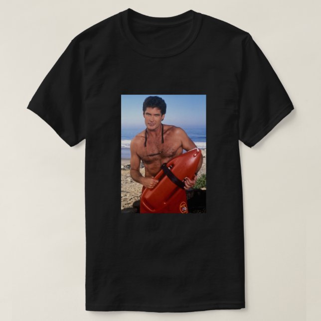 Hoff - Baywatch Relaxen T-Shirt (Design vorne)